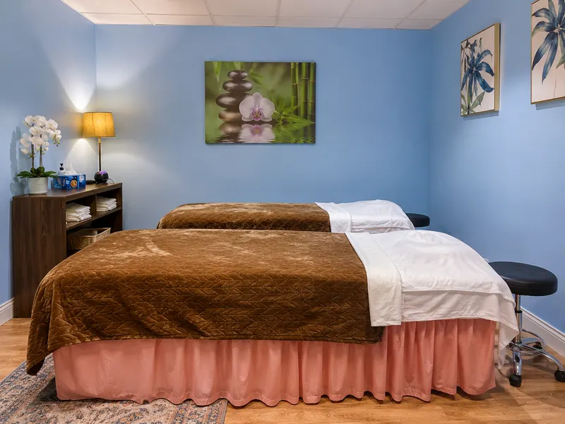 Private massage treatment room 4 at Zen Spa in Raymore MO